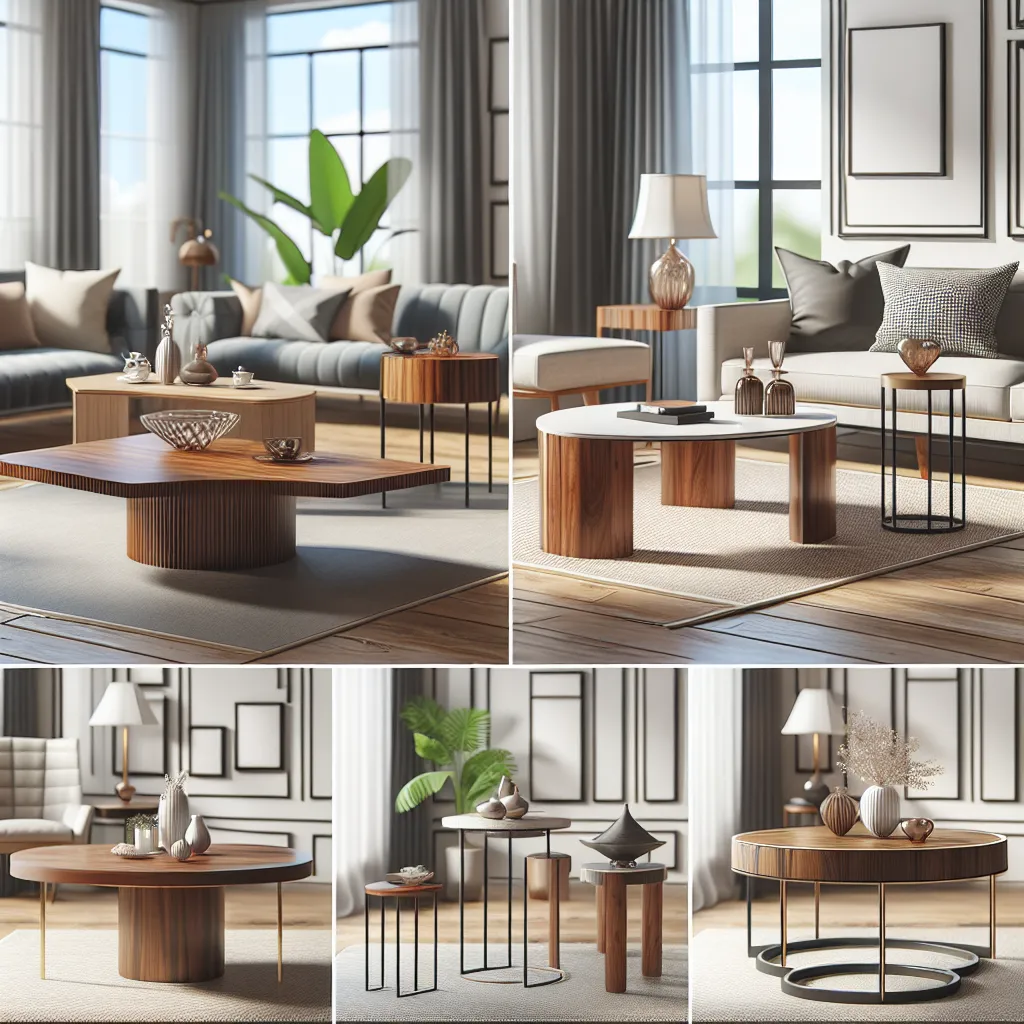 5 eleganckich stolików kawowych do salonu: modne meble drewniane dla stylowego wnętrza
